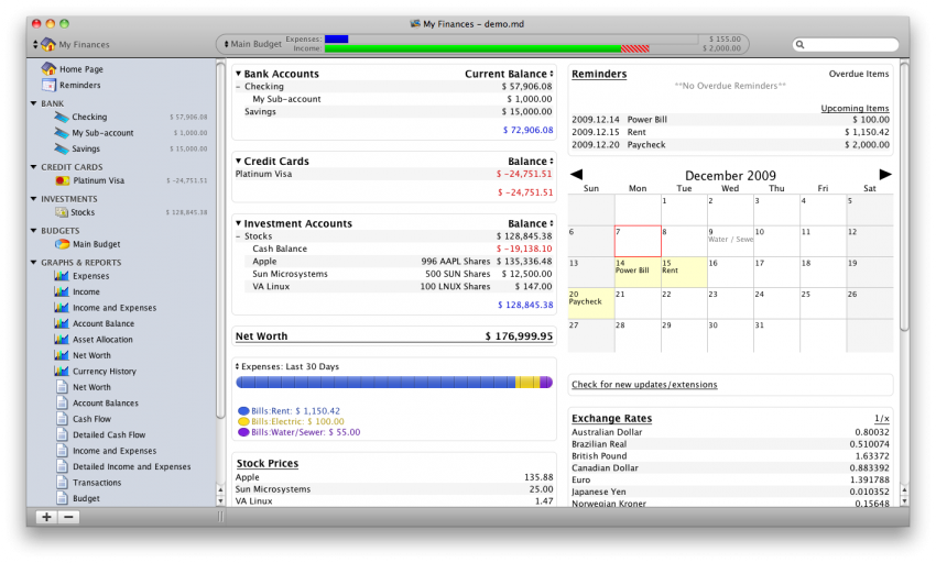 Budgeting software for mac with bill pay free